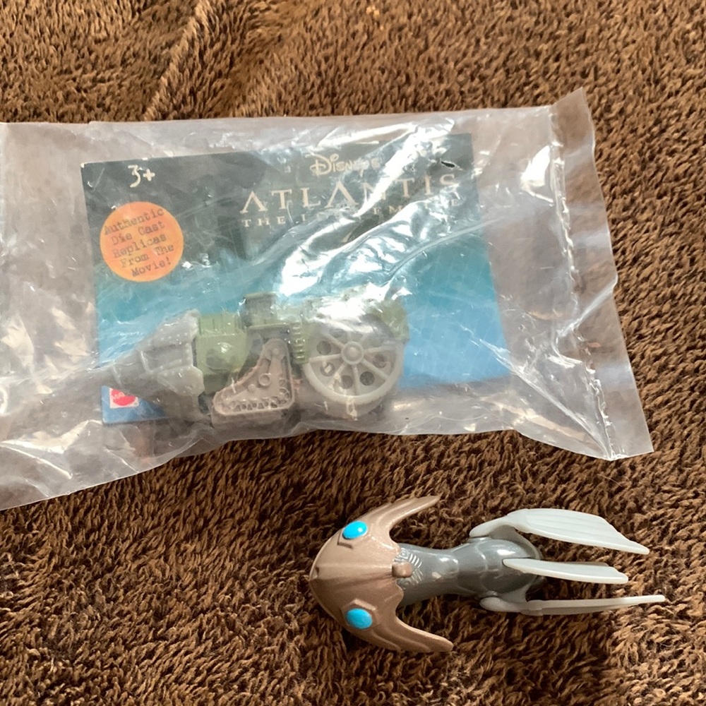 Disney Atlantis The Lost Empire Ketak & Digger 2000 Mattel Toy Vehicle Diecast